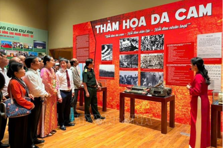 Đà Nẵng giới thiệu hơn 400 tư liệu, hiện vật tại Triển lãm 'Da cam - Lương tri và Công lý'