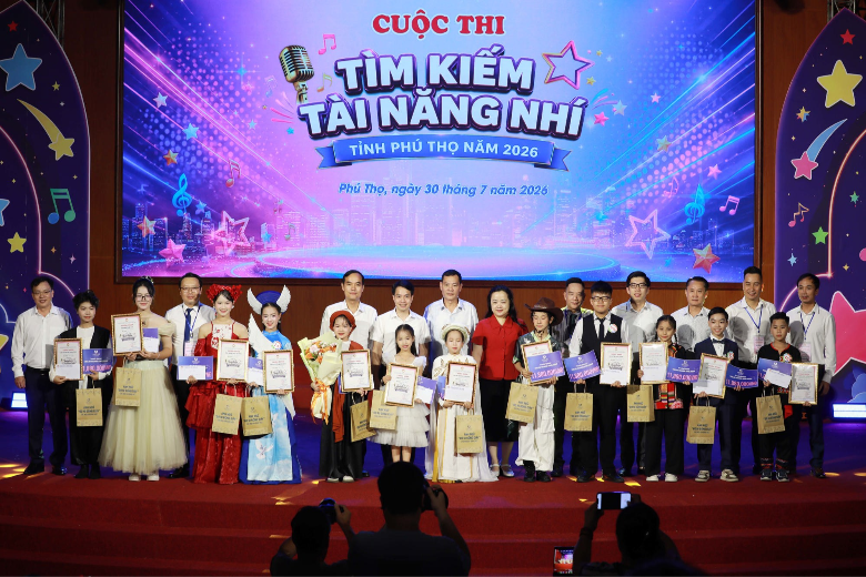 Phú Thọ: Tìm kiếm và bồi dưỡng tài năng nghệ thuật thiếu nhi qua cuộc thi Tìm kiếm Tài năng Nhí năm 2026