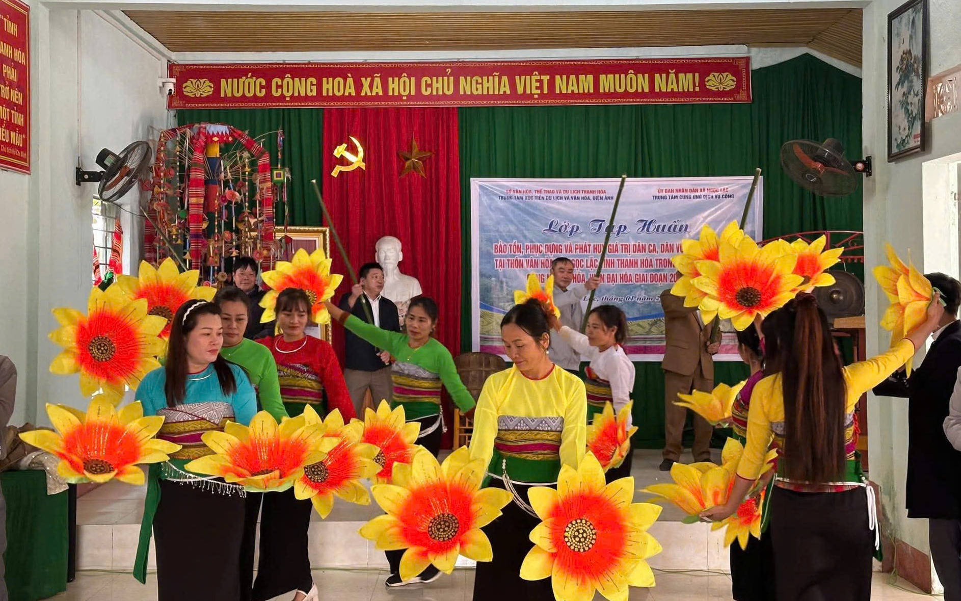 Thanh Hóa: Khai mạc lớp tập huấn bảo tồn, phục dựng và phát huy giá trị dân ca, dân vũ dân tộc Mường