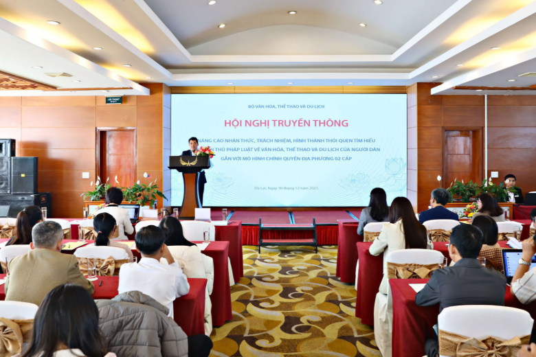 Lâm Đồng: Nâng cao hiệu quả tổ chức thi hành pháp luật trong lĩnh vực văn hóa, thể thao và du lịch